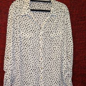 Button up blouse.